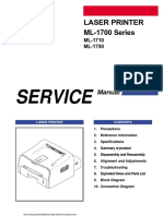 Service: Laser Printer ML-1700 Series
