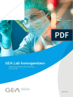 GEA Lab Homogenizers