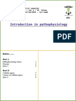 Introduction in Pathophysiology