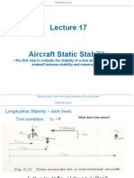 Aircraft Static Stability