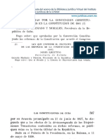 Reforma Constitucional de 1928 - Machado