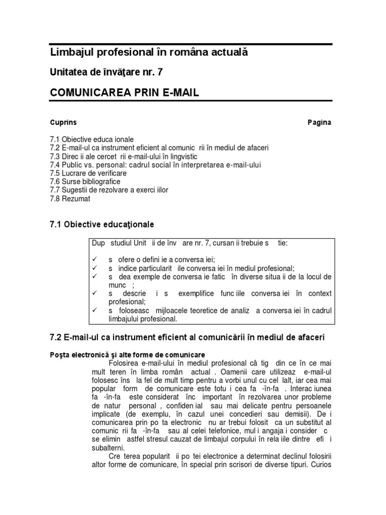 Curs 7 Lprof | PDF