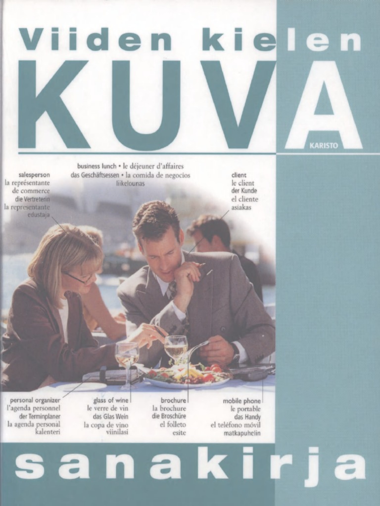 Ketola Velipekka Kaant Viiden Kielen Kuvasanakirja | PDF, image size:768x1024