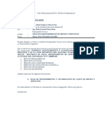 Carta N°001-2021, Responsable Técnico Analitico de Actividad