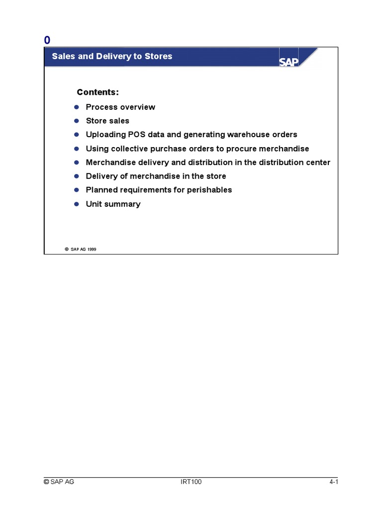 EXP - 0004 Sales & Delivery Store | PDF | Point Of Sale | Retail