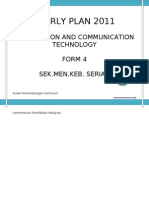 ICT Form 4_Yearly Plan 2011