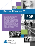 De-Identification 201: White Paper