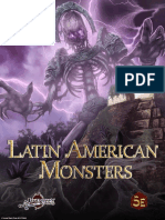 Latin American Monsters (5E)