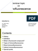 Immunofluorescence: Seminar Topic On