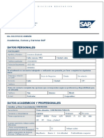 SAP Ficha de Inscripción