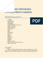 Almanah Anticipatia Selectiuni 1999-2000