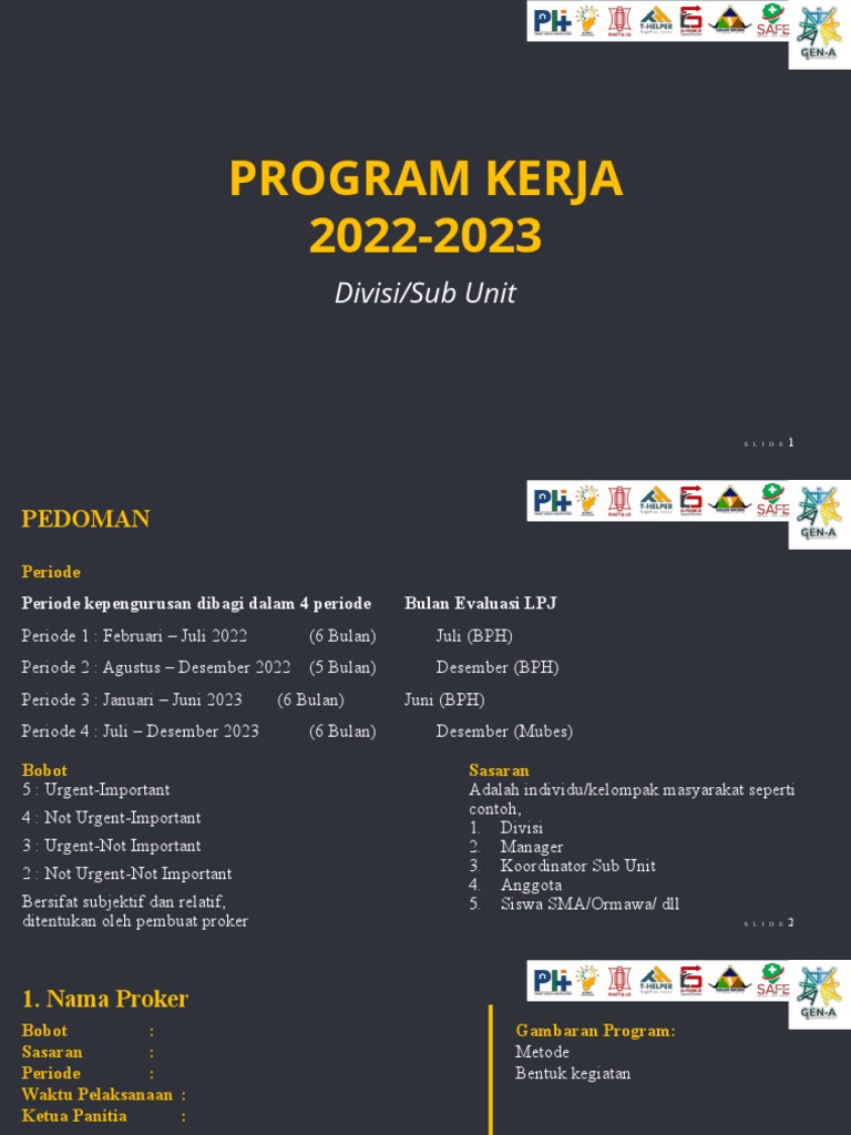 Template Proker PDF