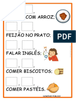 1,2, Feijão Com Arroz... TEAtividades