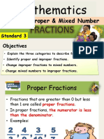 Proper Improper Mixed Number Fractions 3 & 4