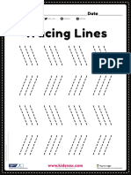 07 Slanting Lines Tracing Worksheet