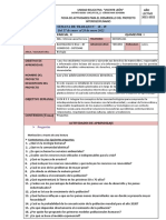 Semana 18 - 19 3ros Biología