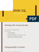 Spark SQL: Dataframes and Datasets