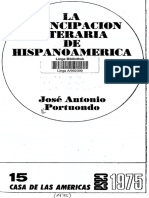 Emancipacion Literaria DE Hispanoamerica: José Antonio Portnondo