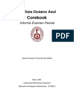 ST285U - Informe Examen Parcial Corebook.io - Cáceres Navarro, Fernando