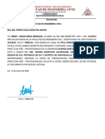 Solicitud de Carta de Presentación