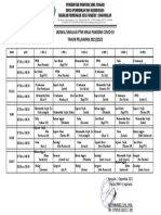 Jadwal PTM 2021