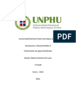 Procesos Unitarios de Tratamiento Primario de Agua Residual