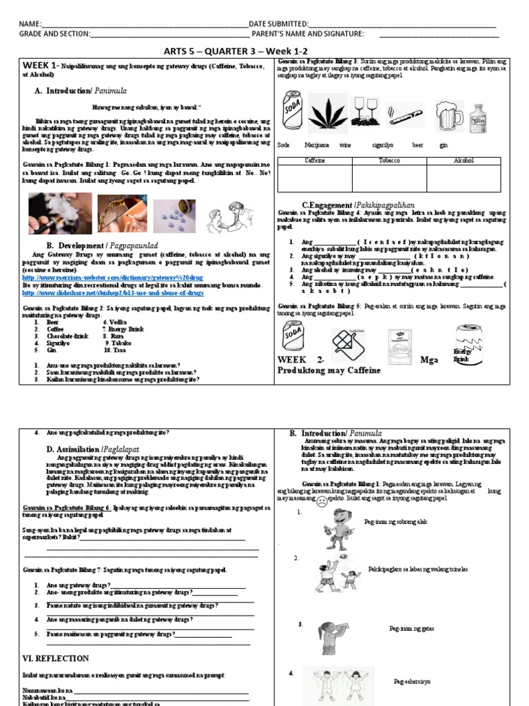 Q3 Health 5 Week 1 2 | PDF