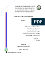 Diagrama de Causa y Efecto