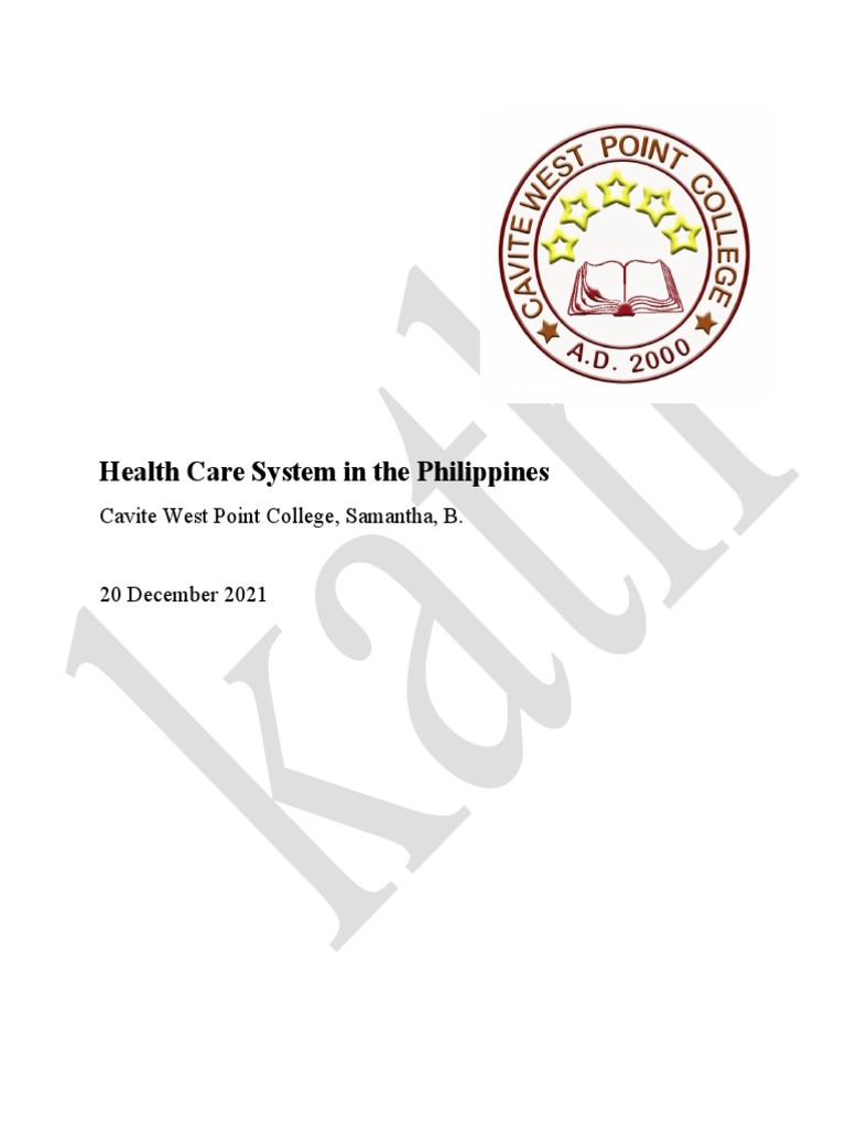 health-care-system-in-the-philippines-pdf-health-care-health-system
