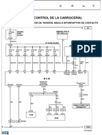 BCM (Módulo de Control de La Carrocería) : 1) Circuito de Alimentación de Tensión, Masa E Interruptor de Contacto