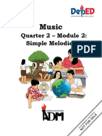 Quarter 2 - Module 2: Simple Melodies: Music