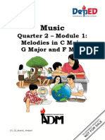 Quarter 2 - Module 1: Melodies in C Major, G Major and F Major