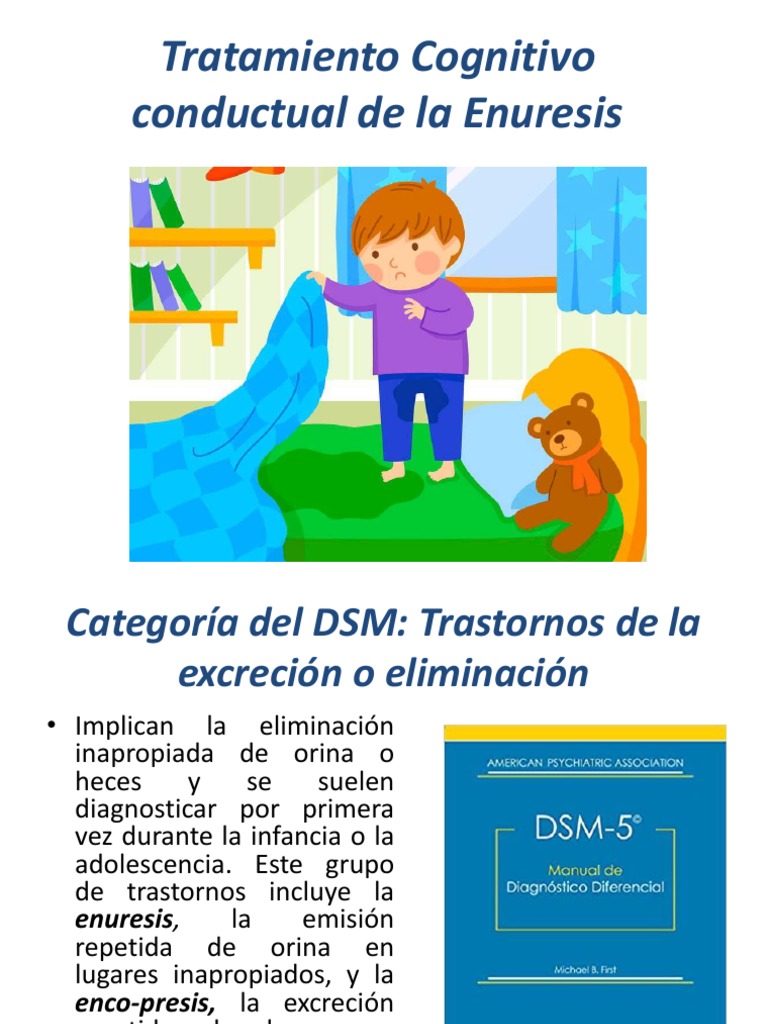 Caracteristicas y Tratamiento de La Enuresis PDF Orina nocturna al