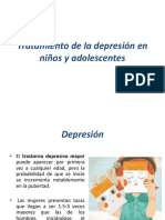 Tratamiento de La Depresión en Niños y Adolescentes