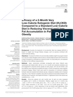 Efficacy of A 2-Month Very Low-Calorie Ketogenic Diet (VLCKD) Compared To A Standard Low-Calorie Diet in Reducing