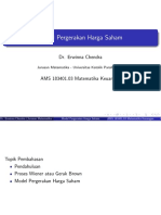 4. Model Pergerakan Harga Saham