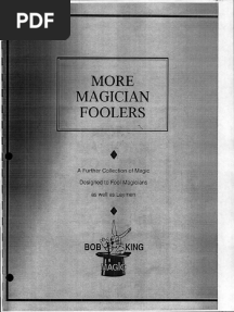 Bob King More Magician Foolerspdf