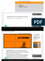 La Función F (X) 1 - X y Una Discusión Continua - Gaussianos