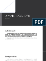 Article 1226-1230 Tan