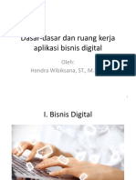 Dasar-Dasar Dan Ruang Kerja Aplikasi Bisnis Digital (15 Jan 2022)