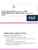 Flat Rate Pay