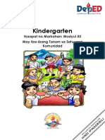 Kindergarten Q4 Week 33 BIKOL CENTRAL