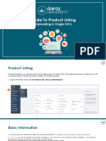Guide to Listing a Single Product on Daraz