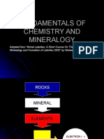 Fundamentals of Chemistry and Mineralogy