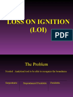 Loss On Ignition (LOI)