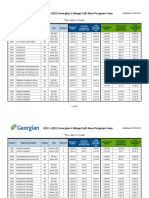 Georgian College - Total Fees