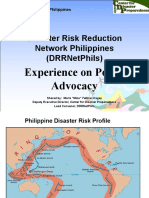 Disaster Risk Reduction Network Philippines (Drrnetphils) : Experience On Policy Advocacy