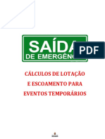 Calculo Lotacao Escoamento Eventos Setembro2017