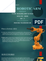 Presentation Pick and Place Robo Arm 3d Printed