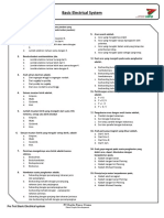 Pre Test Elektrik